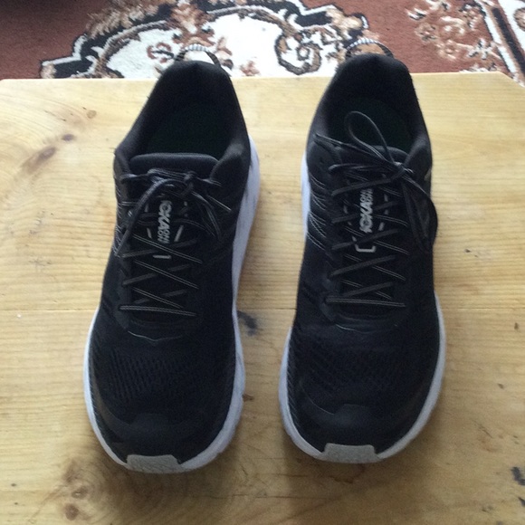 Hoka One One Shoes Mens Hoka One One Sneakers Black Running Shoes